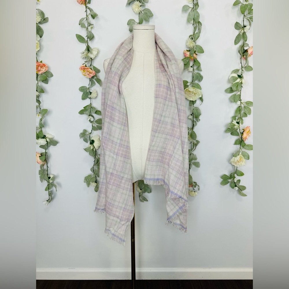 Isabel Marant Wool Plaid Scarf